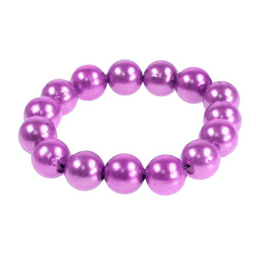 Floristik24 Perles décoratives Ø8mm violettes 250 pcs