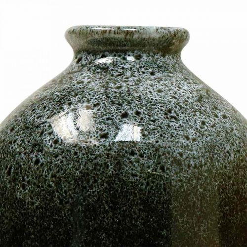 Floristik24 Vases décoratifs, set de vases en céramique rond H9.5cm Ø8cm 3pcs