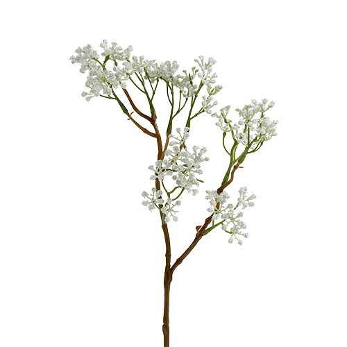 Floristik24 Branche décorative vert blanc L. 43 cm 4 p.