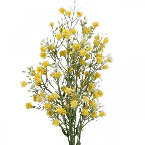 Floristik24 Branches décoratives bouquet de mimosa artificiel acacia argenté H35cm