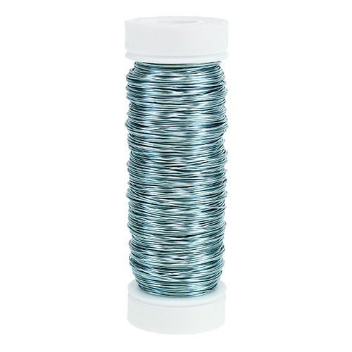 Floristik24 Fil déco Ø0.30mm 30g/50m bleu glacier