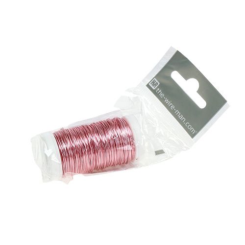 Article Fil émaillé Déco Rose Ø0.50mm 50m 100g
