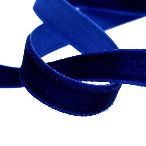 Article Rubans déco Velvet Blue 10mm 20m