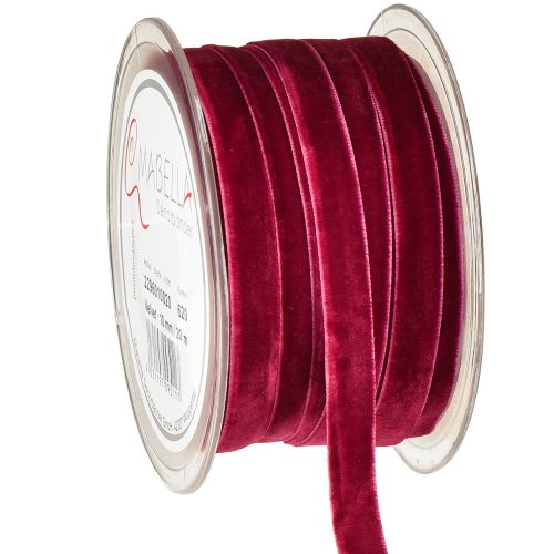 Rubans décoratifs Velours Erika 10mm 20m