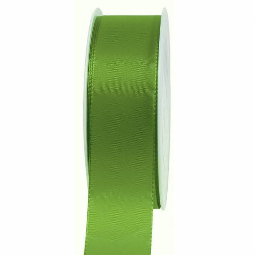 Ruban cadeau et décoration vert 40mm 50m