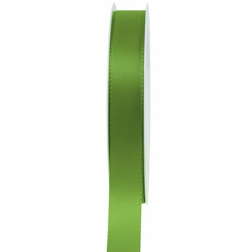 Ruban cadeau et décoration vert 15mm 50m