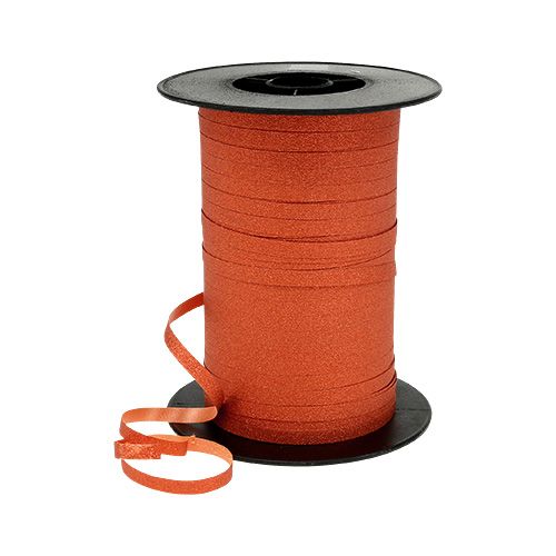 Ruban déco avec mica cuivre 5mm 150m