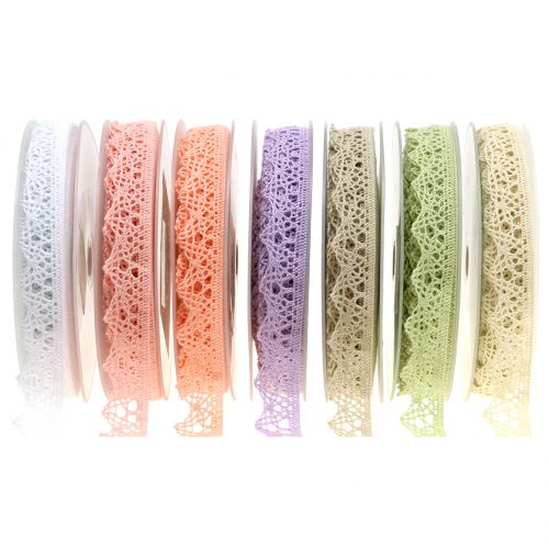 Ruban dentelle décoratif 22mm 20m