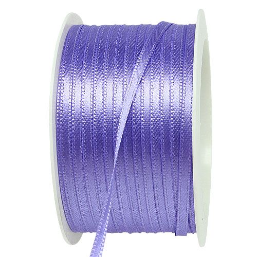 Article Ruban cadeau et décoration 3mm x 50m violet