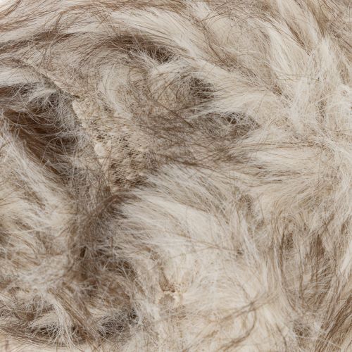 Ruban en fausse fourrure, ruban décoratif, long, doux, 10 x 140 cm, lot de 3 | Floristik24.fr