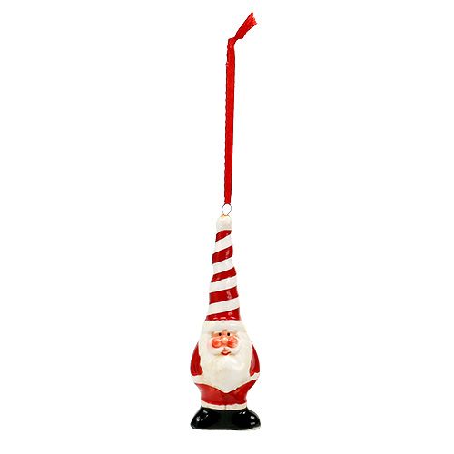 Figure à décorer Santa pour suspendre 11cm 1pc