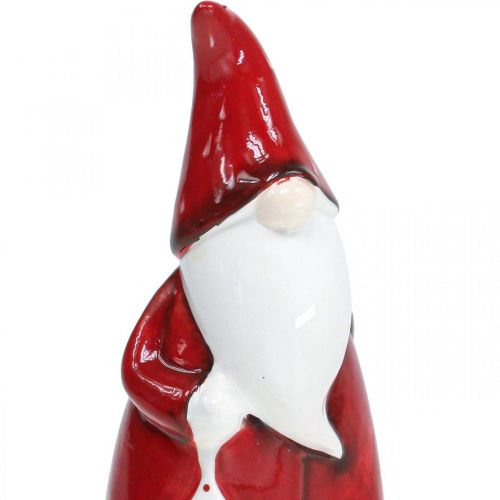 Figurine Nain de jardin Père Noël pour la décoration de Noël