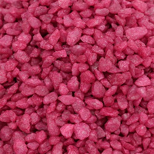 Article Granulés décoratifs pierres décoratives fuchsia 2mm - 3mm 2kg