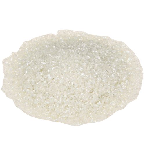 Granulés décoratifs, granulés de verre, sable décoratif 1–2 mm, nacre, 2 kg