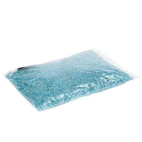 Floristik24 Granulés décoratifs pierres décoratives bleu clair 2mm - 3mm 2kg