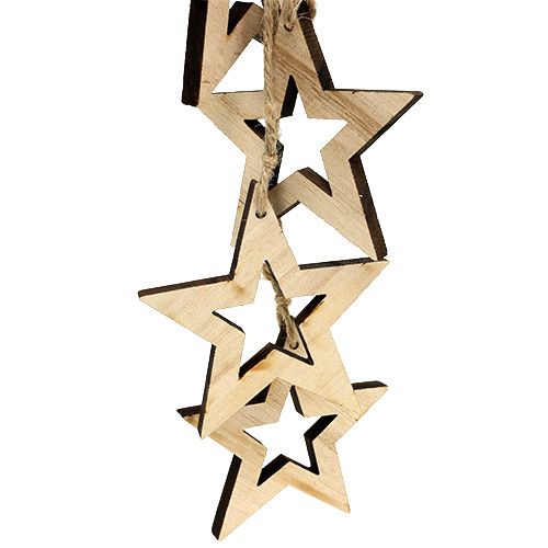 Article Cintre décoratif pour arbre étoile 50cm naturel 1 pièce