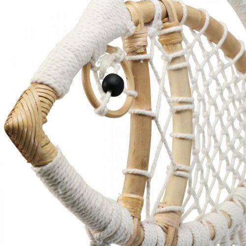 Suspension déco cintre décoration maritime poisson macramé 76cm