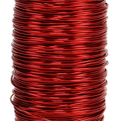 Article Fil émaillé décoratif rouge Ø0,50mm 50m 100g