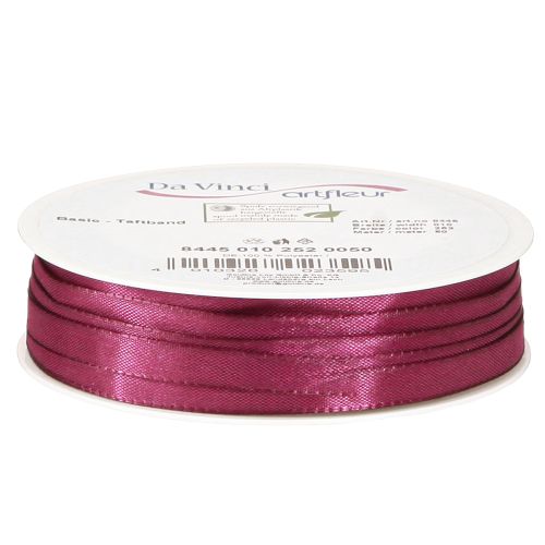 Article Ruban de décoration et de cadeau en taffetas Erika 10 mm 50 m