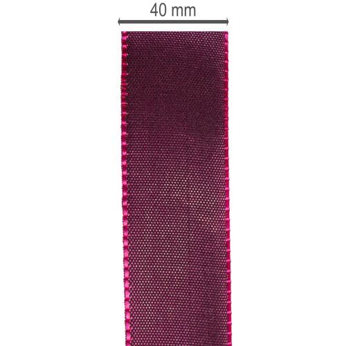Ruban satin violet brillant 25 mm 50 m | Floristik24.fr