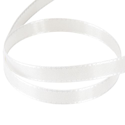 Article Ruban décoratif blanc 8 mm 50 m