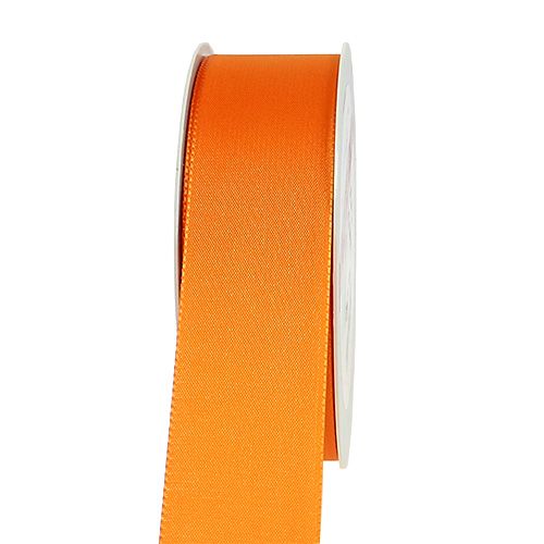 Article Ruban cadeau et décoration orange 40 mm 50 m