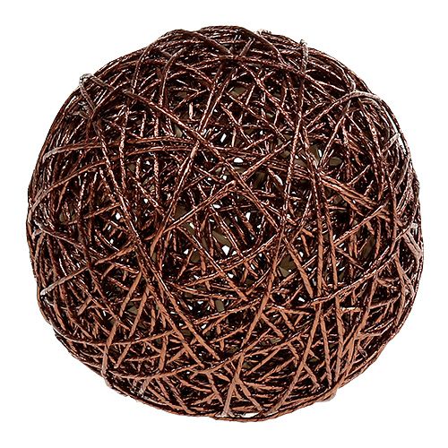 Floristik24 Boule décorative Ø15cm cuivre