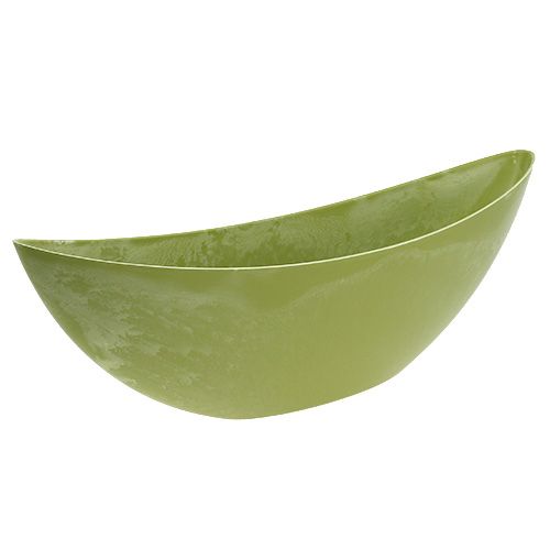Floristik24 Bol décoratif vert clair 55,5cm x 14cm H17,5cm 1 pièce