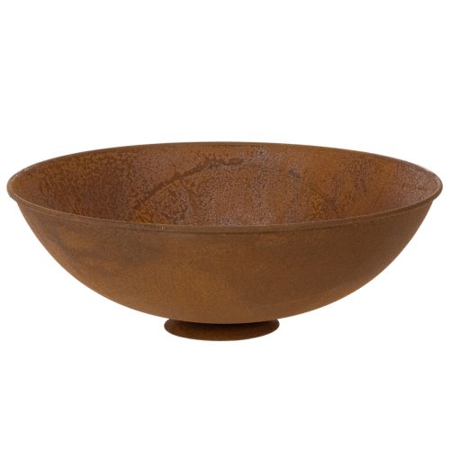 Bol décoratif en métal, couleur rouille, style vintage, Ø34cm H12cm Floristik24 | Floristik24.fr
