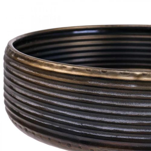 Floristik24 Bol décoratif grand bol en métal aspect antique 30/38/46cm lot de 3