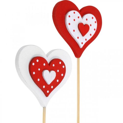 Article Bouchon décoratif coeur, décoration de mariage, décoration florale pour la Saint Valentin, décoration coeur 18 pièces