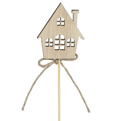 Article Piquets pots de fleurs Maisons Déco de Noël Bois 5cm 12pcs