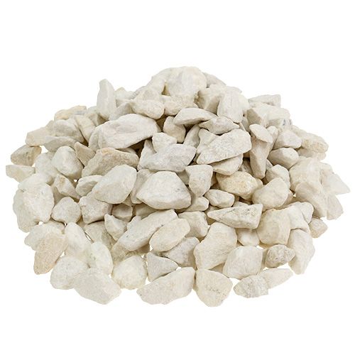 Floristik24 Pierres décoratives 9mm - 13mm 2kg crème