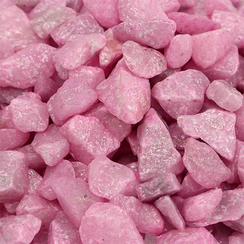 Floristik24 Pierres décoratives 9mm - 13mm rose 2kg
