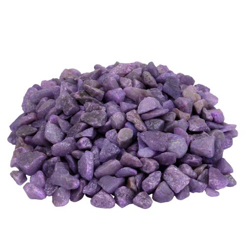 Floristik24 Pierres décoratives aubergine 9mm - 13mm 2kg