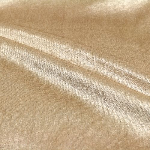Floristik24 Tissu déco Velours Sable 140cm x 300cm