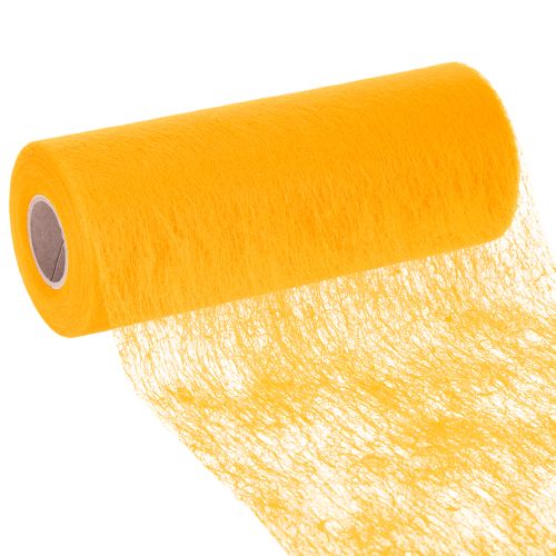 Chemin de table en intissé jaune 23 cm x 25 m acheter | Floristik24.fr