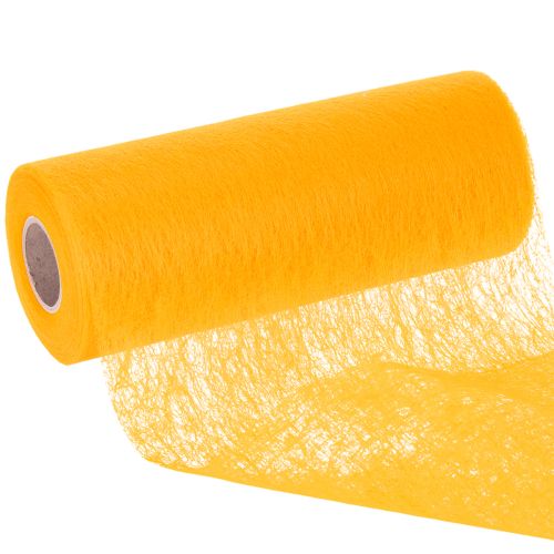 Chemin de table en intissé jaune 23 cm x 25 m | Floristik24.fr