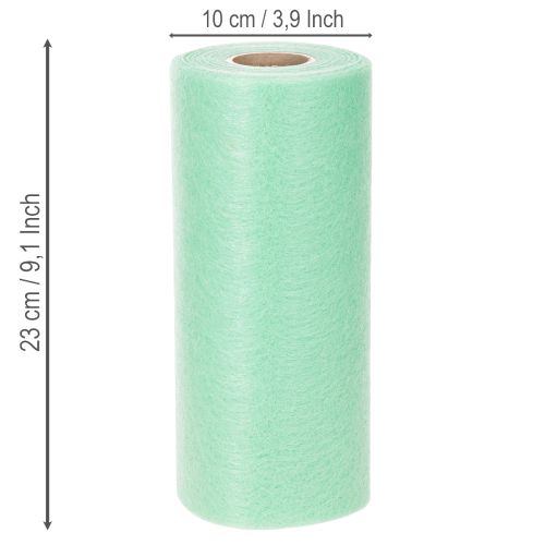 Rouleau en Vlies Vert 25 m pour Décoration de Table | Floristik24.fr