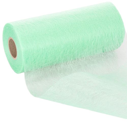 Rouleau en Vlies Vert 25 m pour Décoration de Table | Floristik24.fr