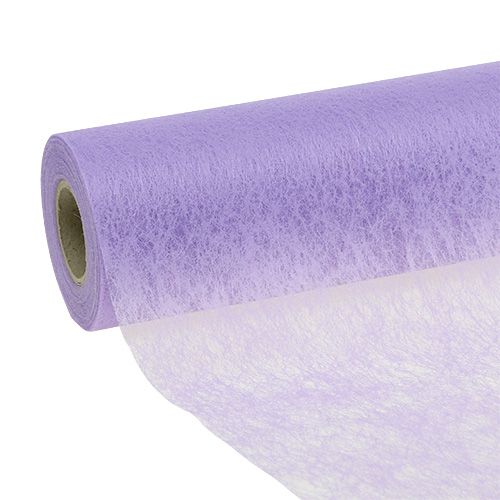 Floristik24 Polaire déco violet clair 23cm 25m