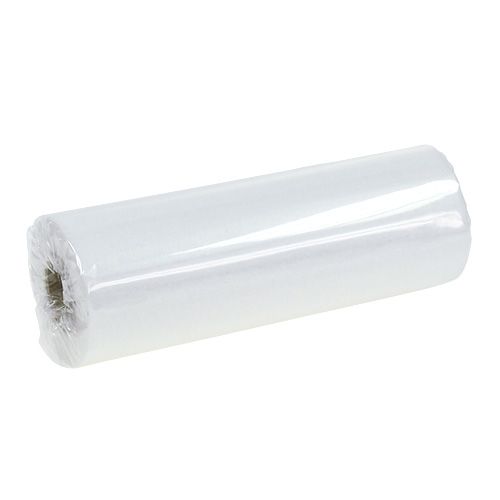 Floristik24 Déco polaire blanc 23cm 25m