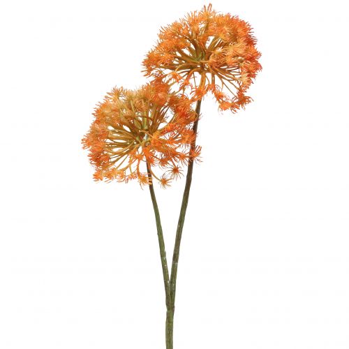 Floristik24 Branche déco branche artificielle décoration automne 2 inflorescences orange 82cm