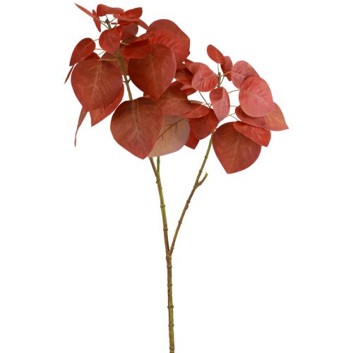 Floristik24 Branche déco feuilles déco arbre de suif artificiel feuilles rouges 72cm