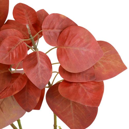 Article Branche déco feuilles déco arbre de suif artificiel feuilles rouges 72cm
