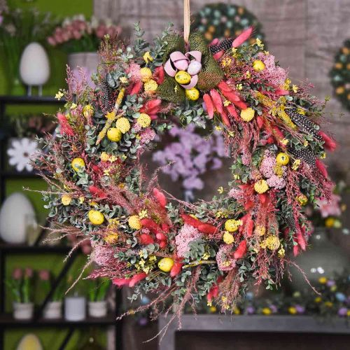Floristik24 Branche d'Eucalyptus Plante Verte Artificielle Eucalyptus Deco 75cm
