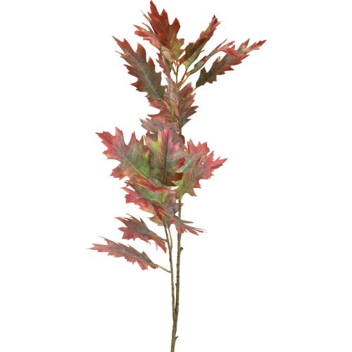 Floristik24 Branche déco feuilles déco d&#39;automne feuilles de chêne rouge, vert 100cm