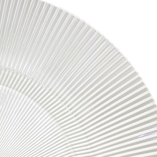 Article Assiette décorative avec rainures assiette en plastique assiette en plastique transparente Ø33cm
