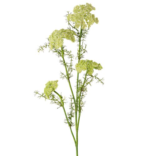 Article Aneth plante artificielle à longue tige fleur de prairie vert blanc 87cm