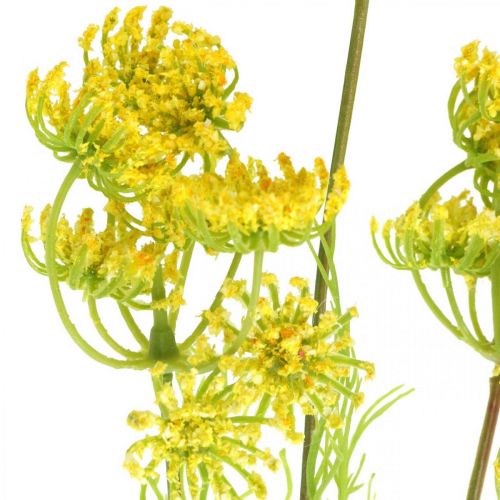 Aneth jaune plante d'herbe artificielle aneth pour décorer L80cm